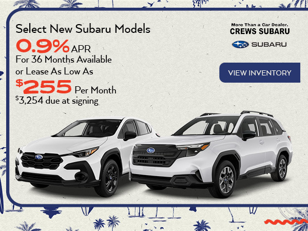 Crews Subaru tweet media