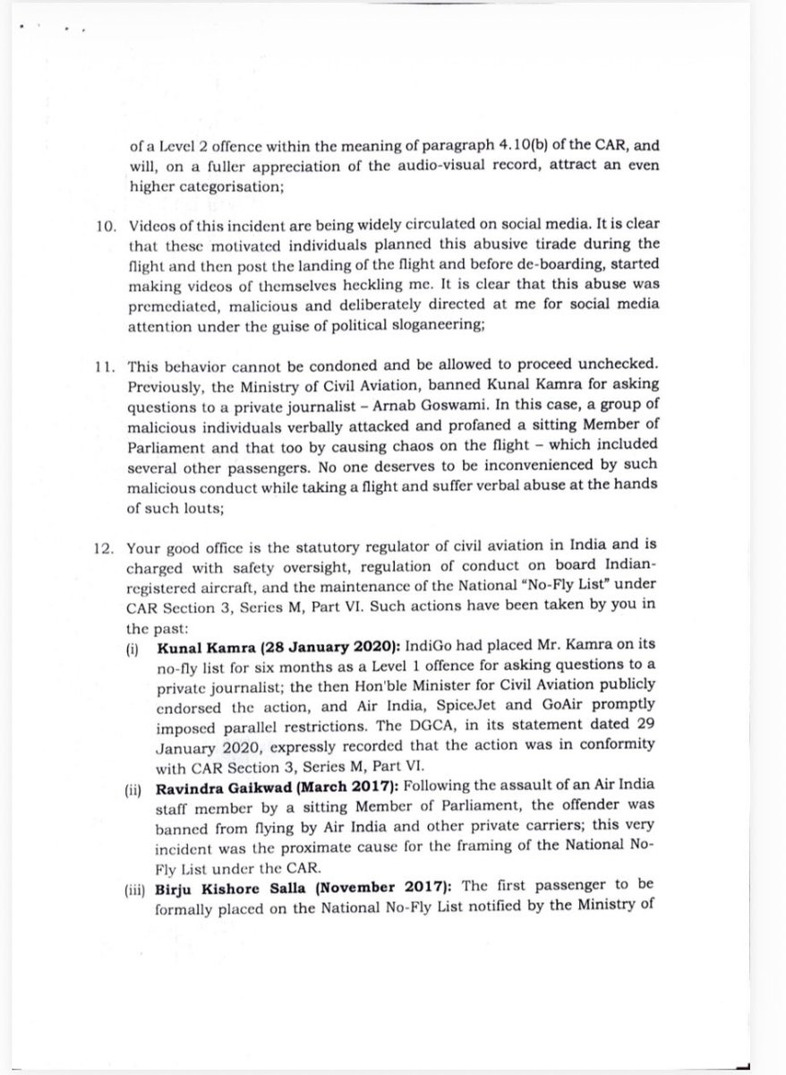 So here is the official complaint <a href="/IndiGo6E/">IndiGo</a>  and <a href="/RamMNK/">Ram Mohan Naidu Kinjarapu</a> <a href="/DGCAIndia/">DGCA</a>  - please inform me of action taken. Regards. (1/2)
