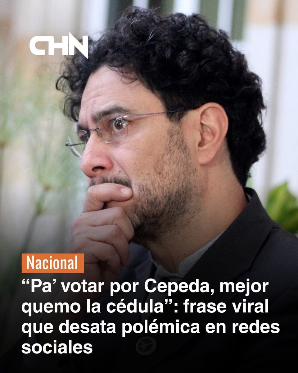 Dos frases que se están haciendo virales en redes: “Para votar por Cepeda mejor quemar la cédula” y la otra es: “Votar por Cepeda es como votar por el mono Jojoy”.

#FueraCepedaYLasFarc