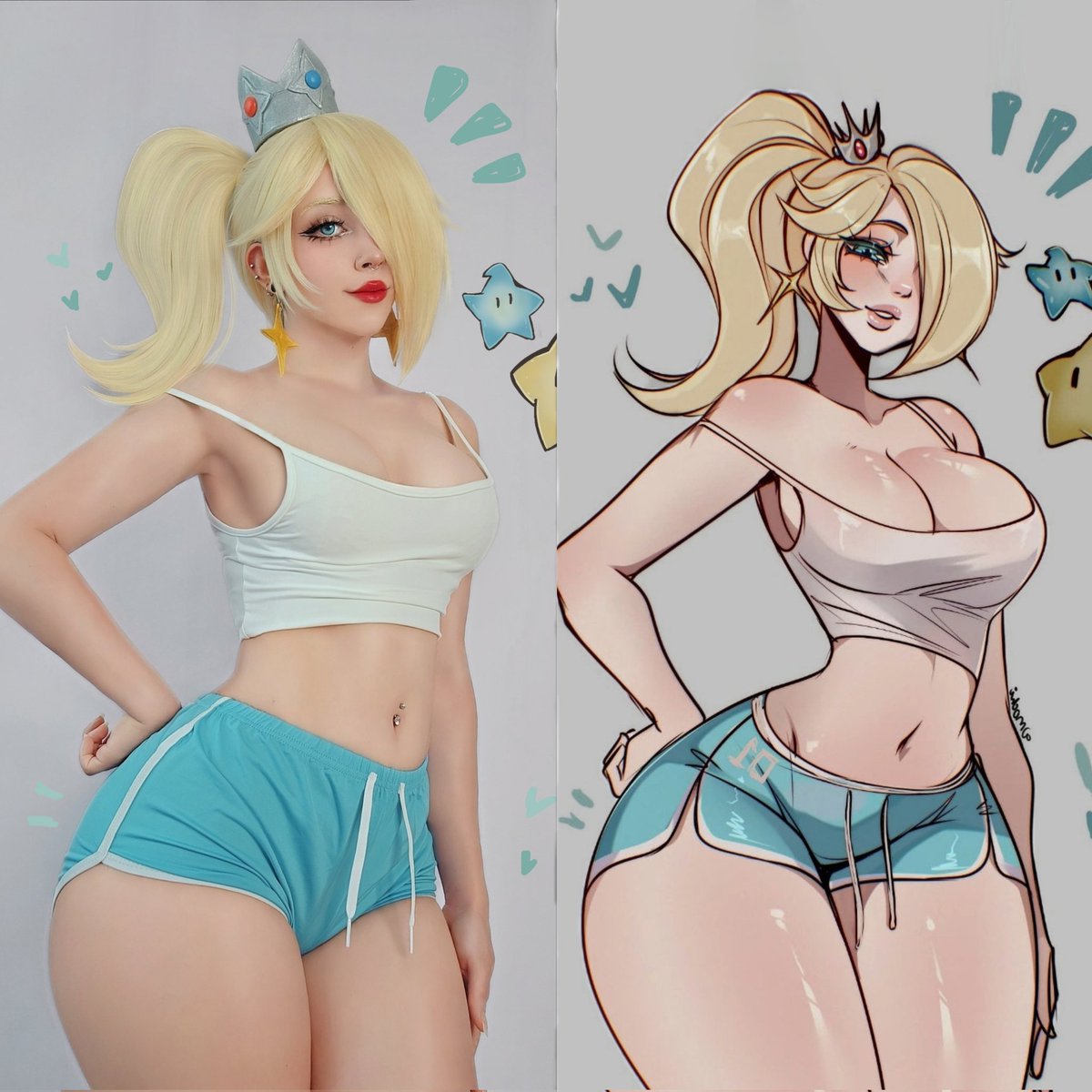 Rosalina inspired by <a href="/Rebthgin/">Rebthgin</a> 🩵