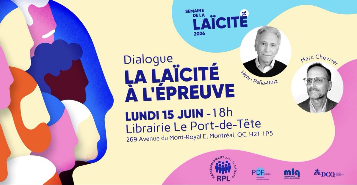 Rassemblement pour la laïcité (RPL) tweet media