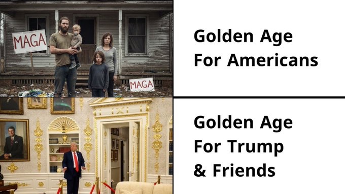 ~ TRUMP - Making America Poor ~ tweet media