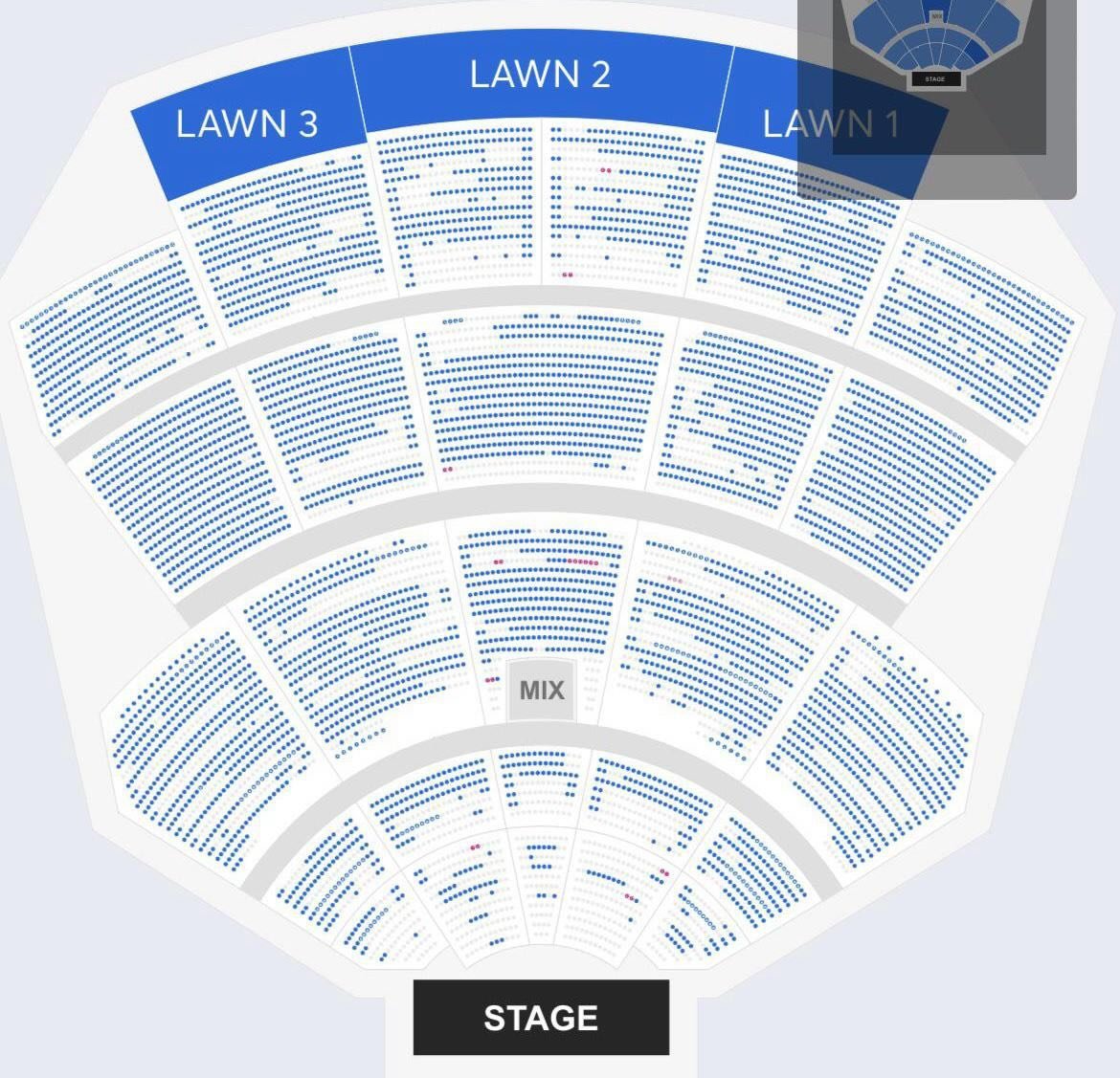 MorningBrew's tweet photo. Average concert ticket price (Top 100 World Tours) 

• 2019     $87.19
• 2020    $82.15
• 2021     $128.29
• 2022    $96.20 
• 2023    $102.56
• 2024    $118.43
• 2025    $119.65
• 2026    $144.00

Curing 'blue dot fever' seems pretty simple...