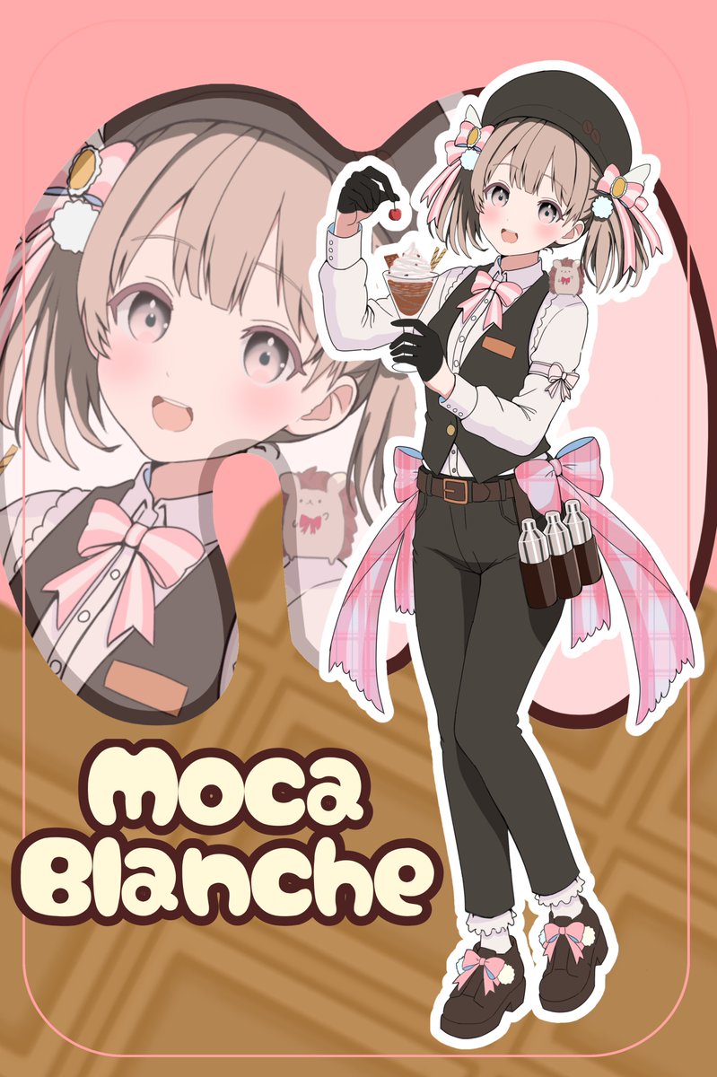 これはモカちゃん用です えみゅ〜ずめんとで、ΣMMMが飲み物作ってくれたらなんて妄想☺️💭 1