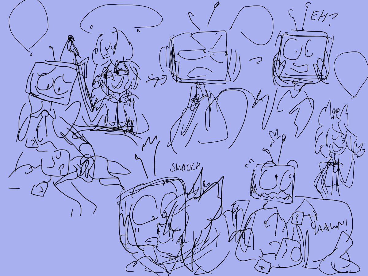 Wip. This has been sitting around unfinished for while and probably still will some time. So many wips. I really want to draw cute little family comics from time to time. Charis is so precious.
#radiostatic #radiostaticfankid