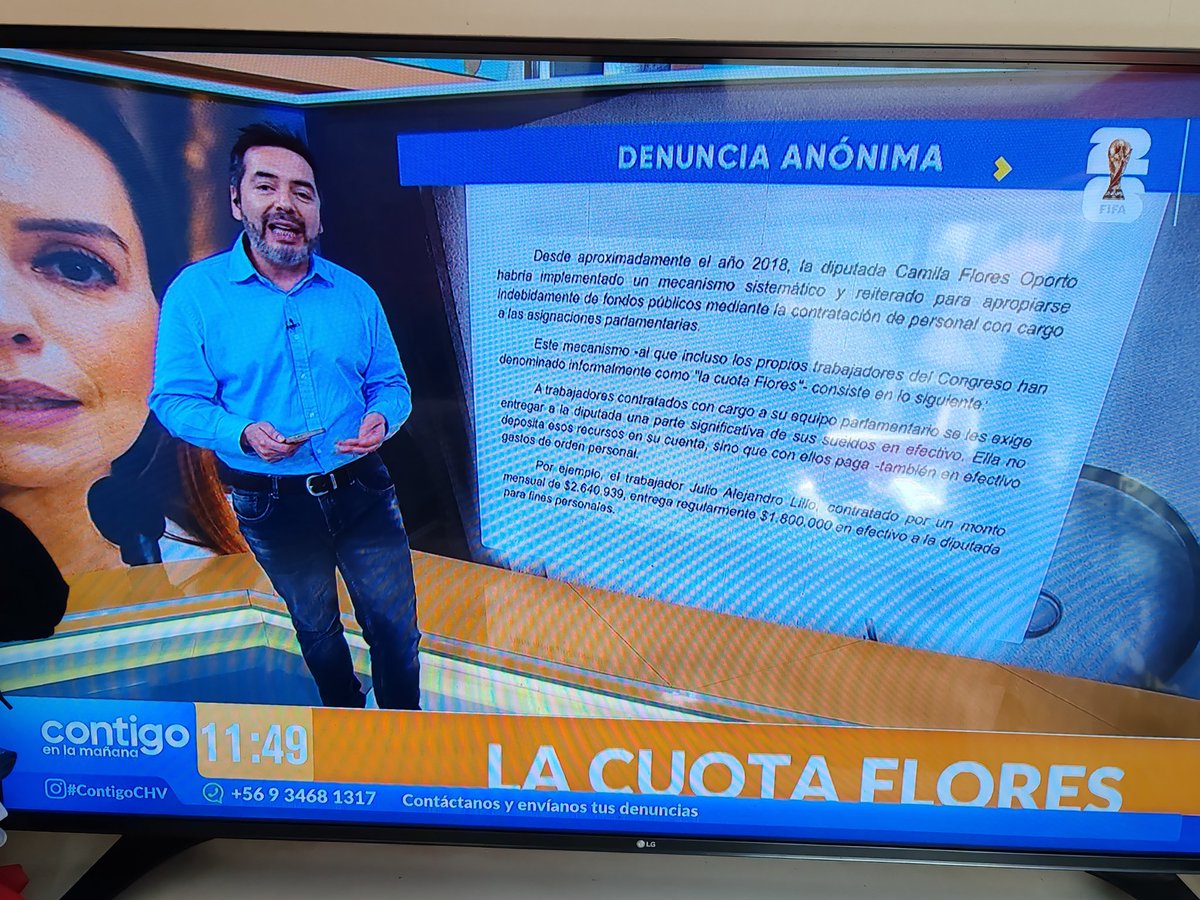 BoXCyCloN's tweet photo. @Cami_FloresO está bueno el @ContigoCHV !! senadora, no se lo pierda!!!! https://t.co/CdCeyrIZZy