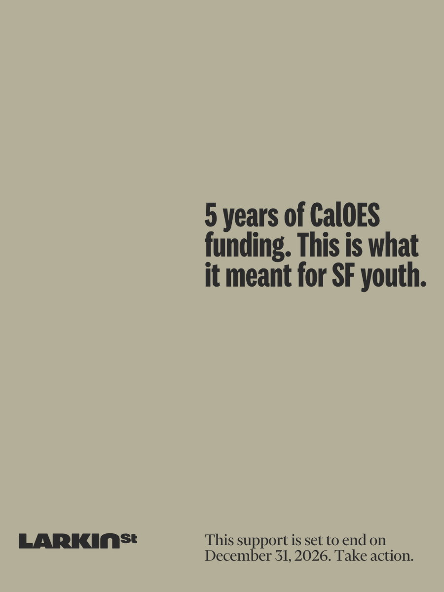 Larkin Street Youth Services tweet media