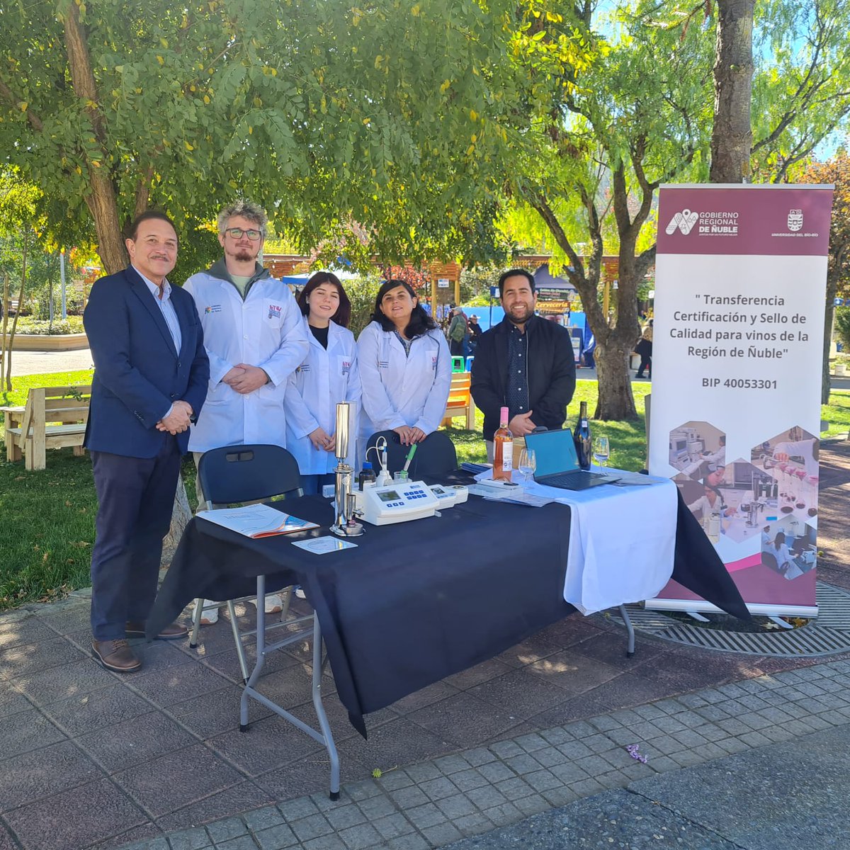 ubbchile's tweet photo. Laboratorio Tecnológico del Vino de la UBB fortalece lazos con viñateros del Valle del Itata
https://t.co/kg5fGqctvu https://t.co/xrWoJqMrxT