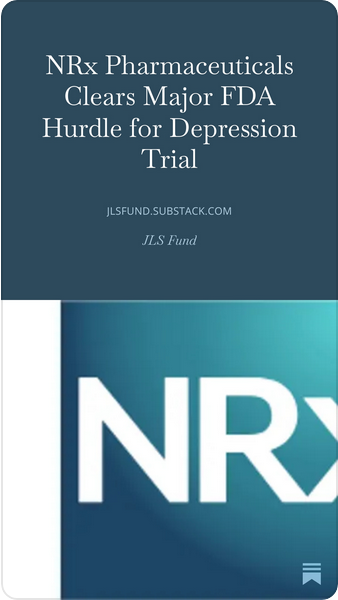 FundJls's tweet photo. https://t.co/sXEyzKU6fm #depression @NRxPharma https://t.co/UpWO0oEfRo