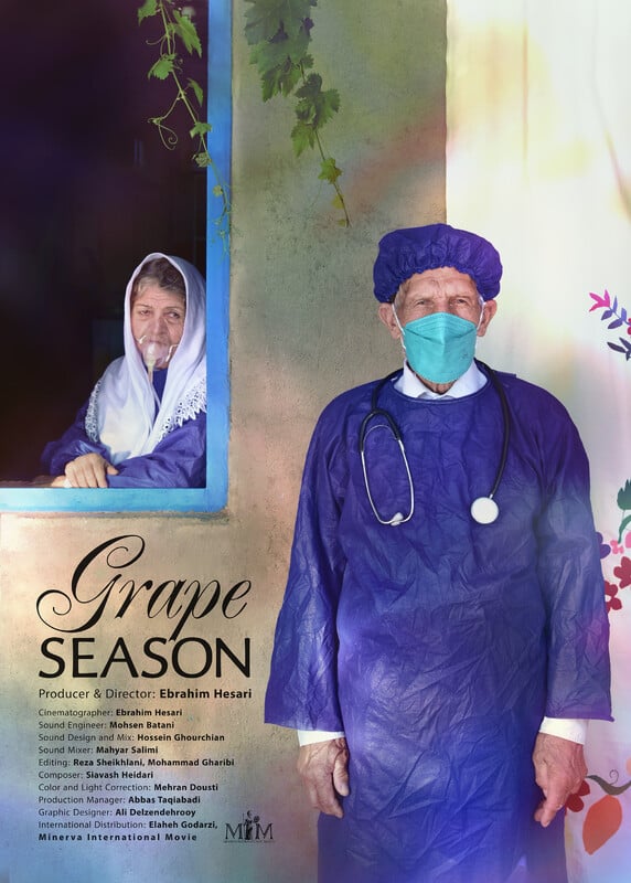 UniversalFFest's tweet photo. ✨ Universal Film Festival 2026 — Submission Spotlight ✨
We’re pleased to share GRAPE SEASON, by Ebrahim Hesari, submitted for review.  Ripe grapes turn into wine and bring joy and romance. And aging people in love find miracles. Beautiful tribute to the power of love and life. https://t.co/RIFrMMFHT2