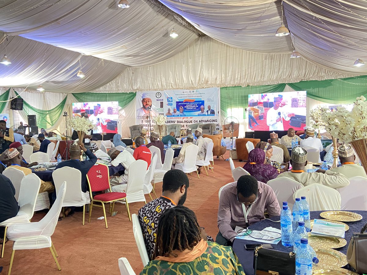The second session is underway...

Session started with Q&amp;A on the series of presentations made during the first half.

#NigerPHCDialogue2026
#NigerWillTHRIVE