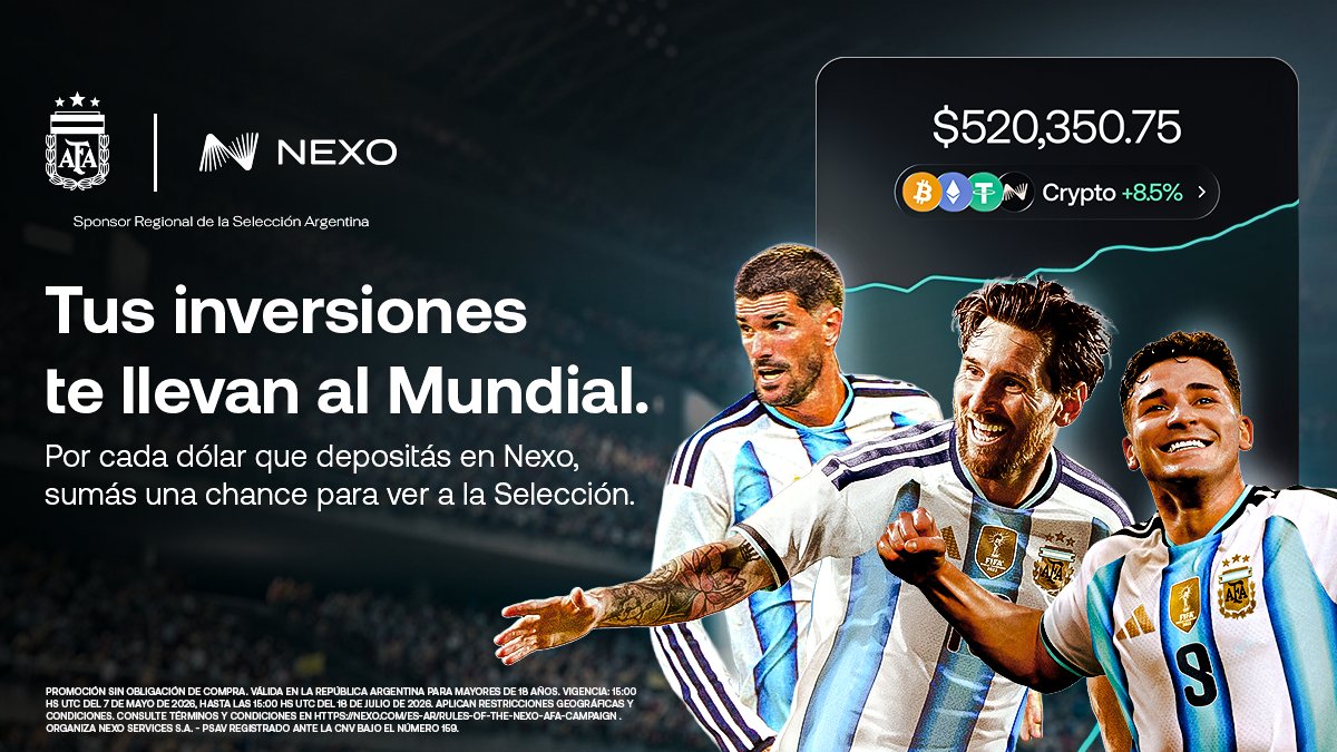 Nexo ARG tweet media