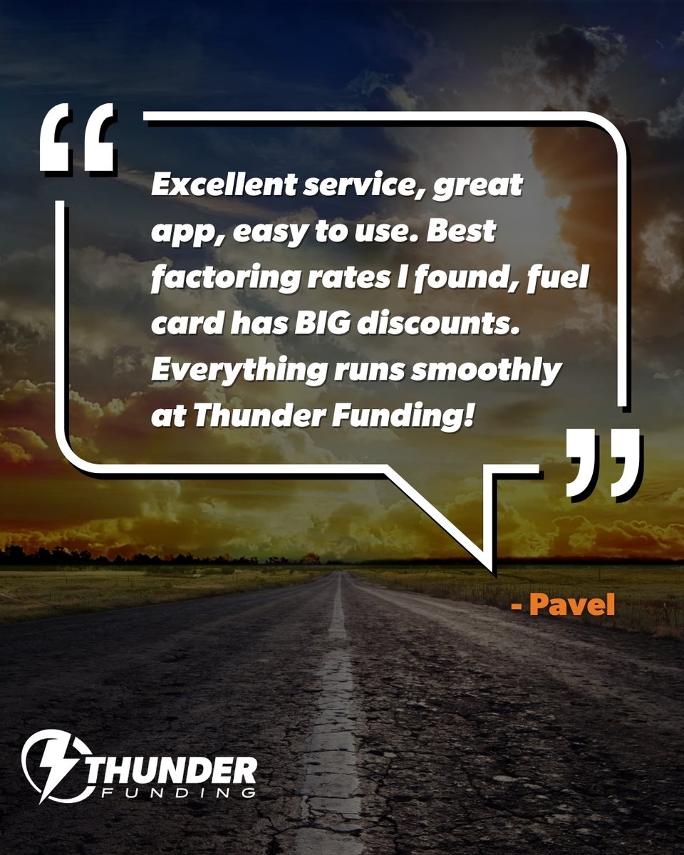 ThunderFunding's tweet photo. We love hearing from our clients! If you're ready to take your business to the next level, Thunder Funding is the perfect partner. Find out more:  https://t.co/kg82vlQYv3 https://t.co/HG5wIMmt14