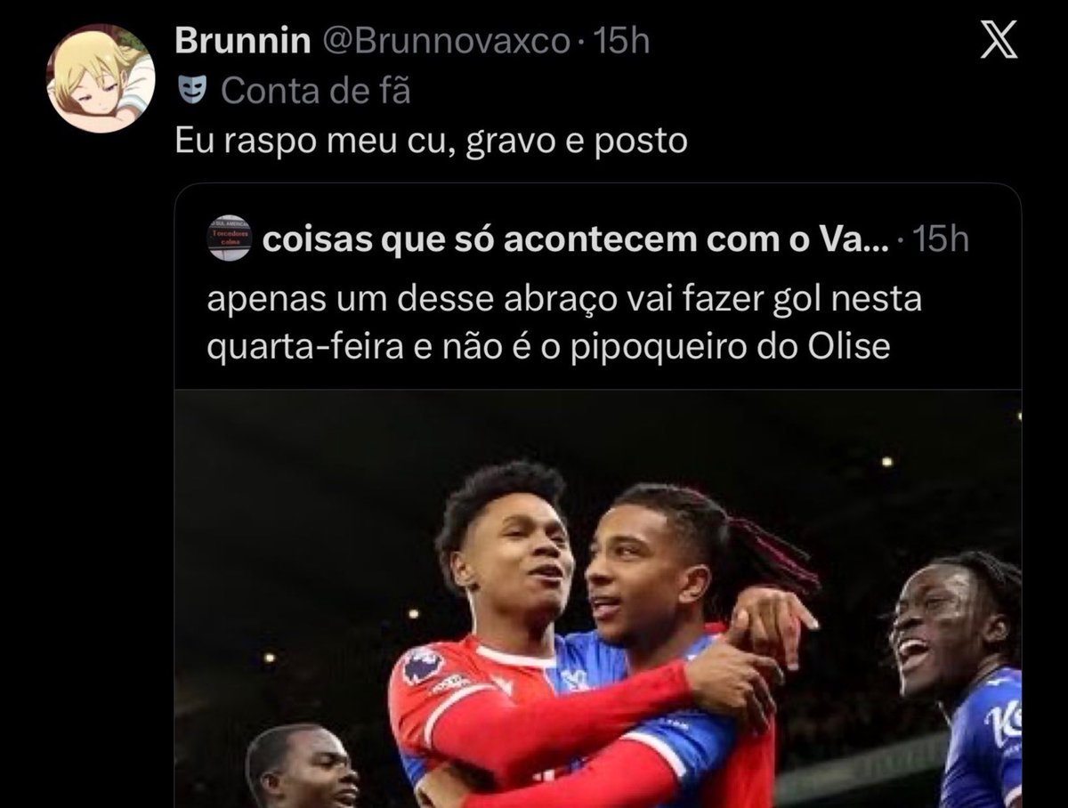 coisas que só acontecem com o Vasco tweet media
