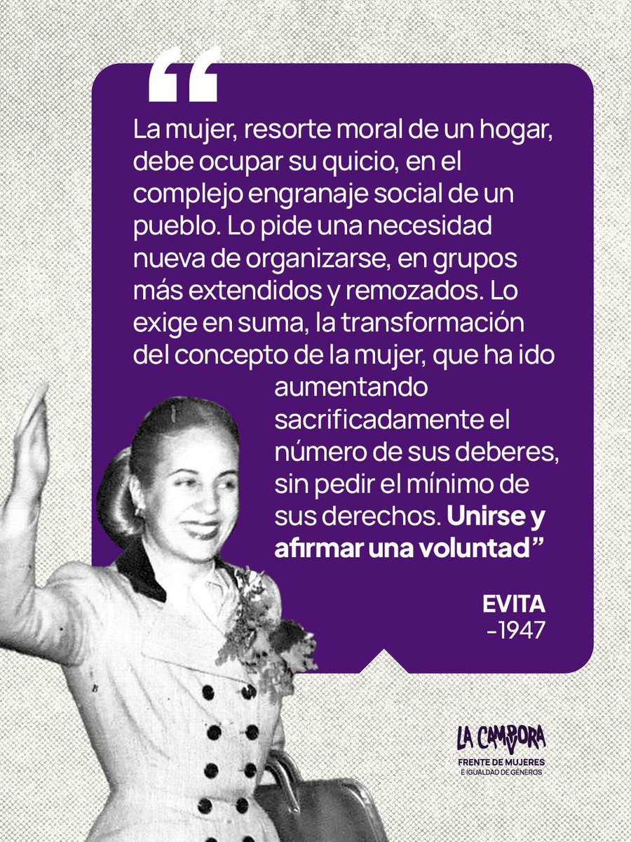 Frente de Mujeres La Cámpora - CABA tweet media