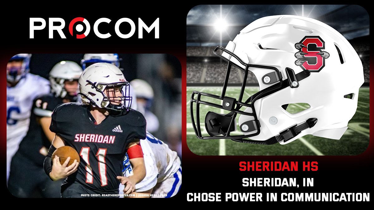 ProComHeadsets's tweet photo. All eyes on @SheridanHawks, now officially part of the #ProCom team! Thank you for choosing the best in sideline communication, go crush it this year! @SheridanHS #GoBlackhawks

#CommunicateLikeAPRO #GameDaySolutions https://t.co/gSugtMuVSB