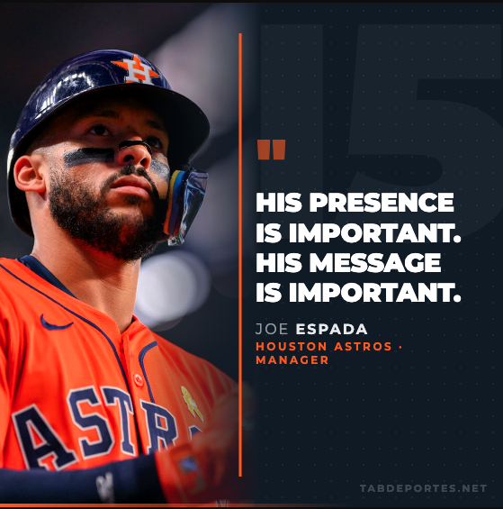 tabpr's tweet photo. ¡EXPLOTÓ JOE ESPADA! 😱 El mánager de los Astros confesó la VERDAD que NADIE quería decir sobre Carlos Correa… y lo que reveló dejó al clubhouse de Houston en SHOCK total ⚾💥 Esto NO es lo que pensabas… https://t.co/KVr6bG9OhM https://t.co/dAMbbHoQDR