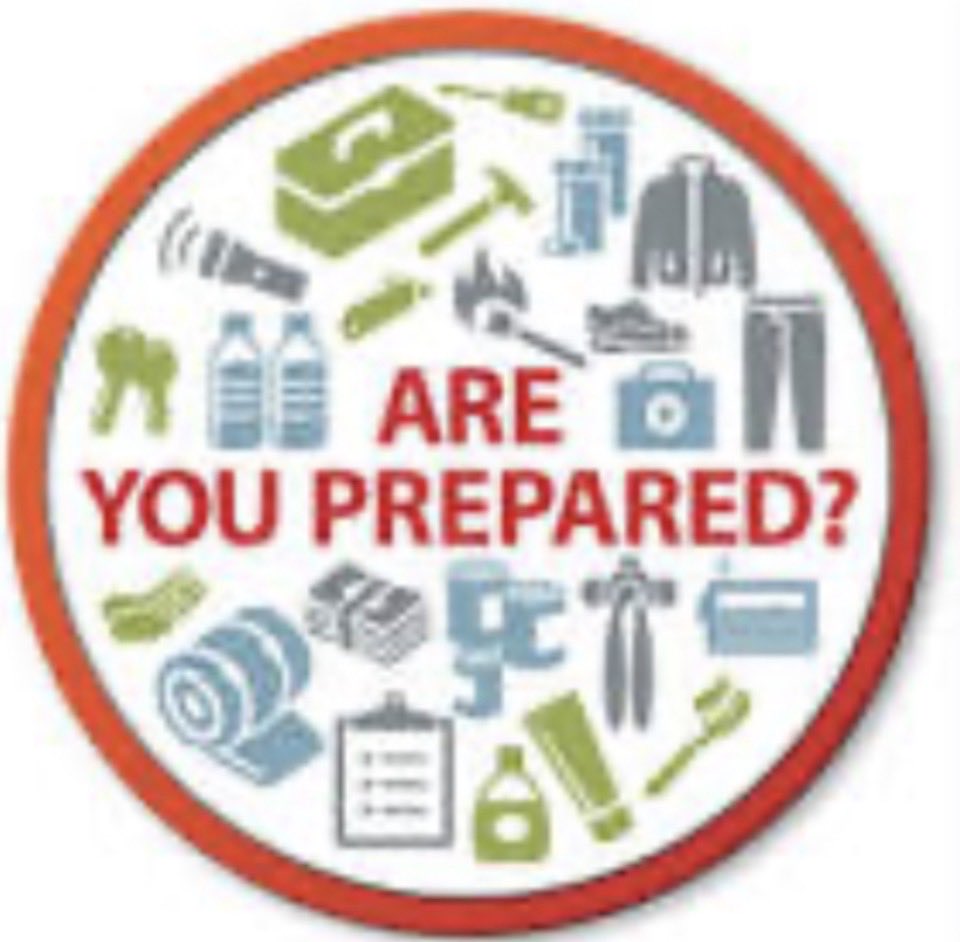 David_Hendsbee's tweet photo. 2026 Emergency Preparedness (EP) Week May 3rd-9th. “Be Prepared. Know Your Risks”. Everyone should be prepared and able to take care of themselves for a 72-hour period from any potential harm caused by a significant weather event or incident
https://t.co/zy7yEPpB36
#EPWeek2026 https://t.co/zP0McG3bWN