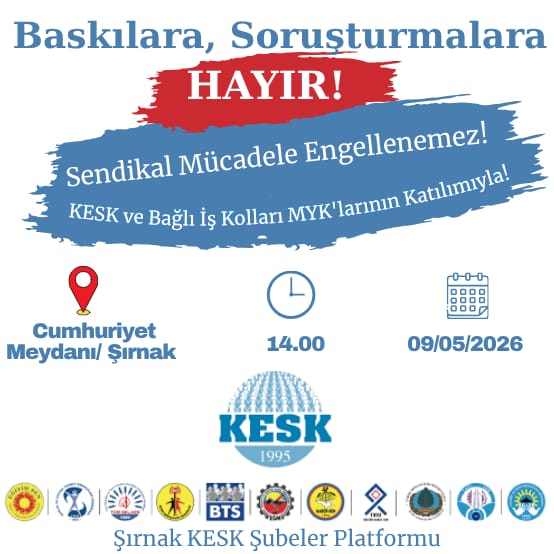 Eğitim Sen Şırnak tweet media