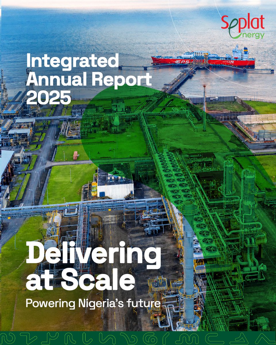 SeplatEnergy's tweet photo. Our Integrated Annual Report for 2025 is now live! The Report reflects a defining year of growth, transformation and delivery at scale.

Alongside key milestones across our onshore operations, 2025 marked the successful completion of the MPNU acquisition -the largest transaction in our history, significantly expanding our scale, strengthening our offshore portfolio and positioning us for long-term growth.