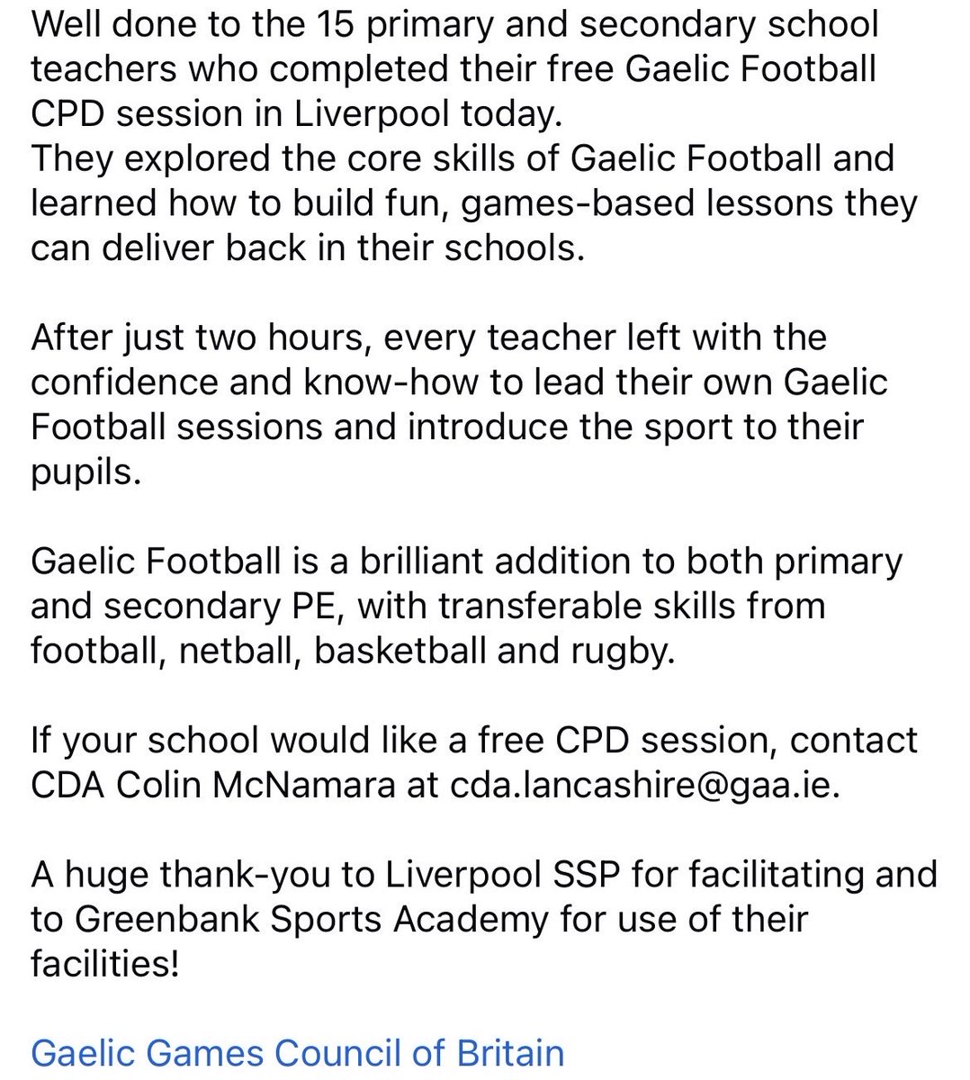 LancashireGAA tweet media