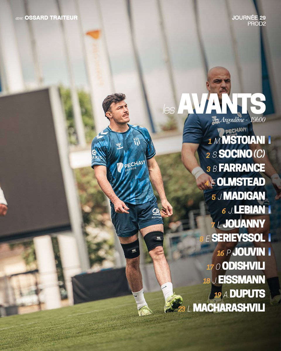 Agen Rugby - SUA LG tweet media