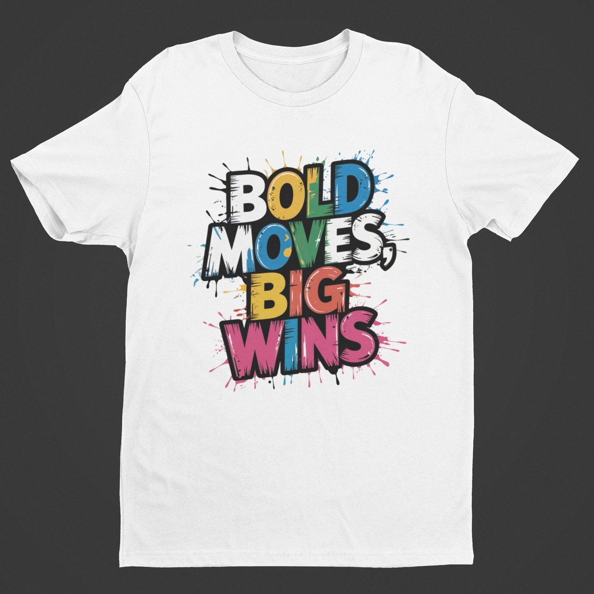 troynice's tweet photo. Bold Moves, Big Wins T Shirt https://t.co/5gvezHQBN8 https://t.co/cSr44SnJAV