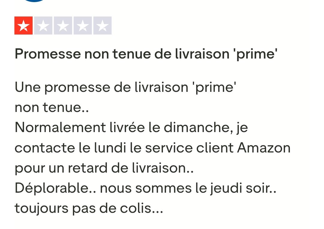 Fahdisen's tweet photo. @AmazonHelp @AmazonFrance   Toujours personne pour me contacter comme vous l'expliquer en public ?
Je suis tombé sur les récents avis :

https://t.co/2jzJA6kLHR https://t.co/C9vbzkBHdf