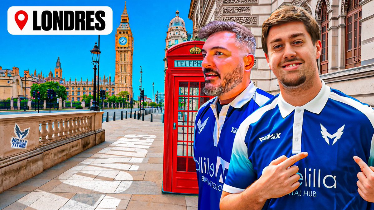 MelillaTitans's tweet photo. ✈️ Nuestro PRIMER VIAJE INTERNACIONAL con MELILLA TITANS | VLOG #1 🇬🇧 https://t.co/C6TzMCCNd2