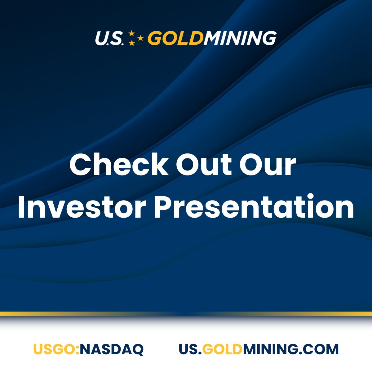 USGoldmining's tweet photo. Get the latest overview of U.S. GoldMining, including details on the Whistler Gold-Copper Project, strategy, and growth potential in Alaska.

Explore the full presentation to learn more about the opportunity and ongoing progress: https://t.co/YgdHmU9P8q

NASDAQ: $USGO https://t.co/GGm0ULDYPF