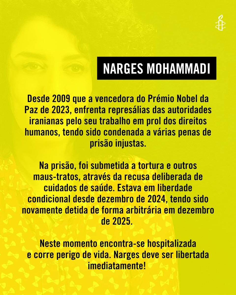 Amnistia Portugal tweet media