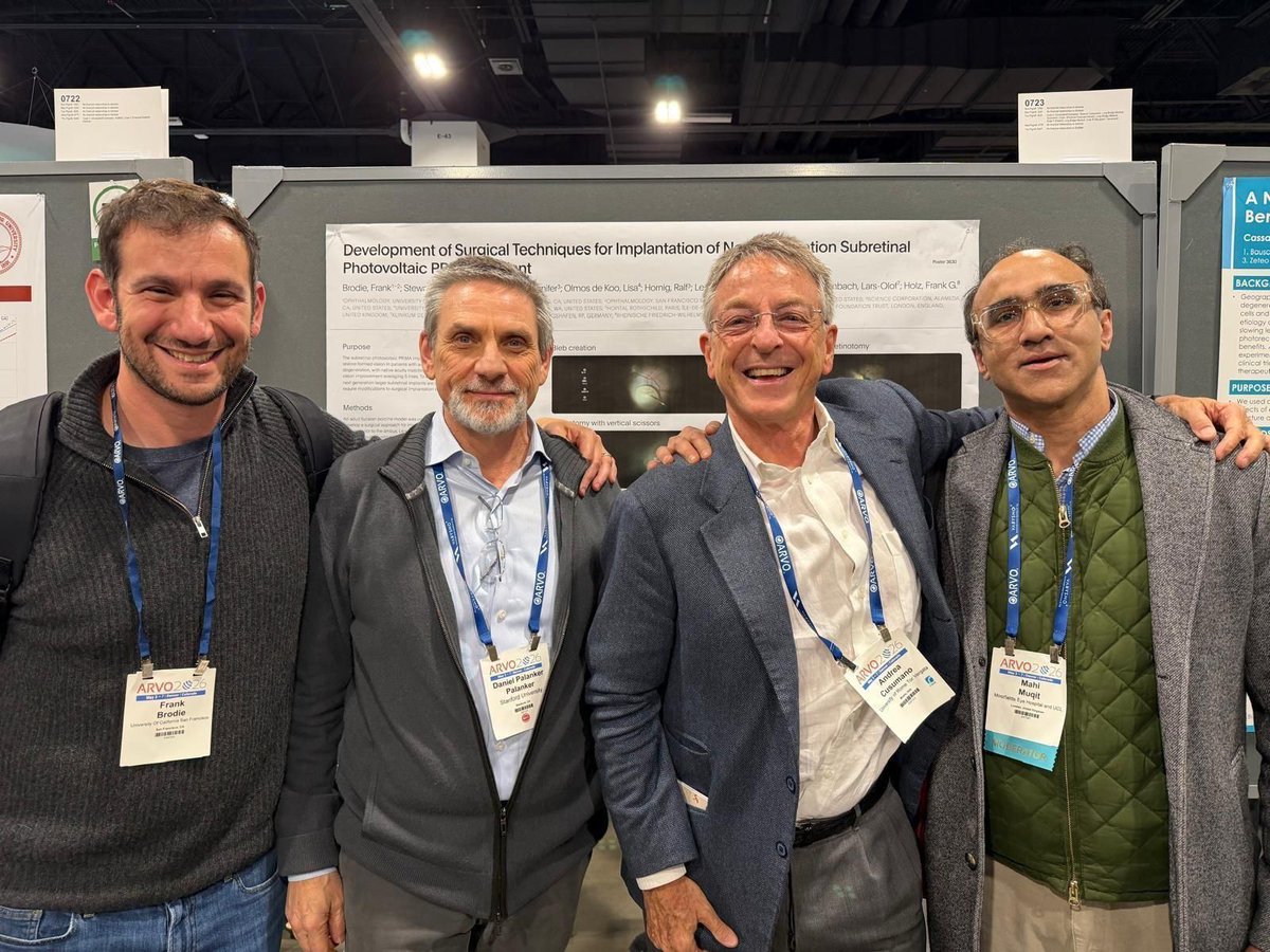 ScienceCorp_'s tweet photo. ARVO brings together the world's leading vision researchers and clinicians each year. This week, PRIMA by Science was featured in ten presentations across clinical outcomes, device training, surgical technique, and imaging. https://t.co/2bwQwl1vqv