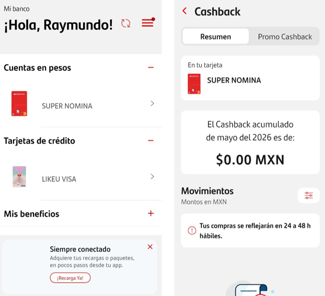 rayprats's tweet photo. @SantanderMx ¿Dónde puedo ver el cashback acumulado del mes de abril? no lo veo por ningún lado https://t.co/7jy6ceO9UG