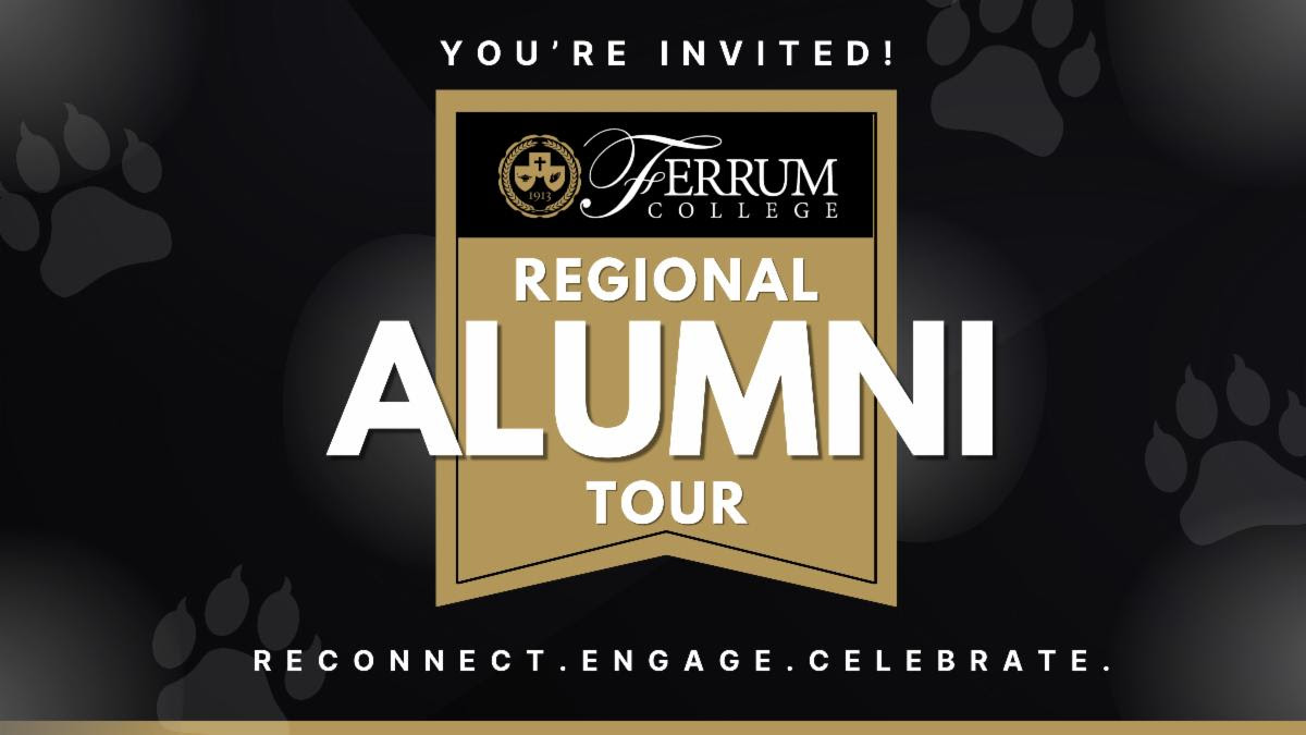 FerrumCollege's tweet photo. You are invited to join us tomorrow evening, Friday, May 8, for a special gathering with Ferrum College President Mirta Martin at the president's home in Midlothian!

We can’t wait to see our Richmond Panthers!

To register, go to: https://t.co/w9pqkR2igK 

#FerrumRising https://t.co/SUC1s7bP8h