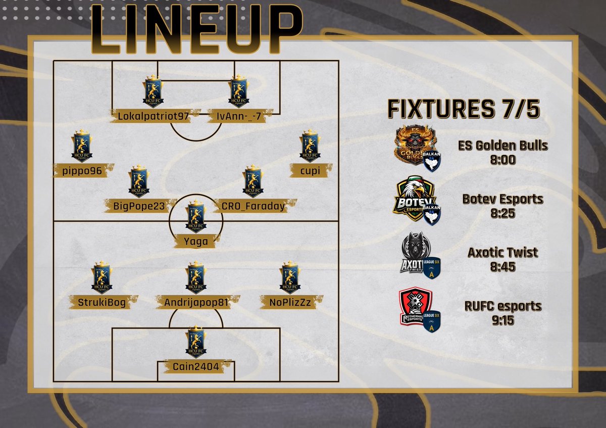 HCU FC eSports tweet media