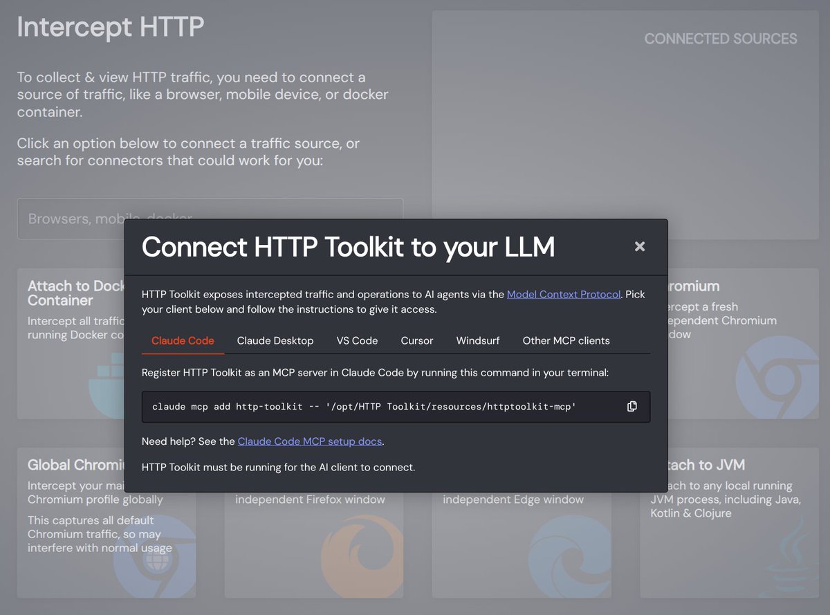 HTTP Toolkit tweet media