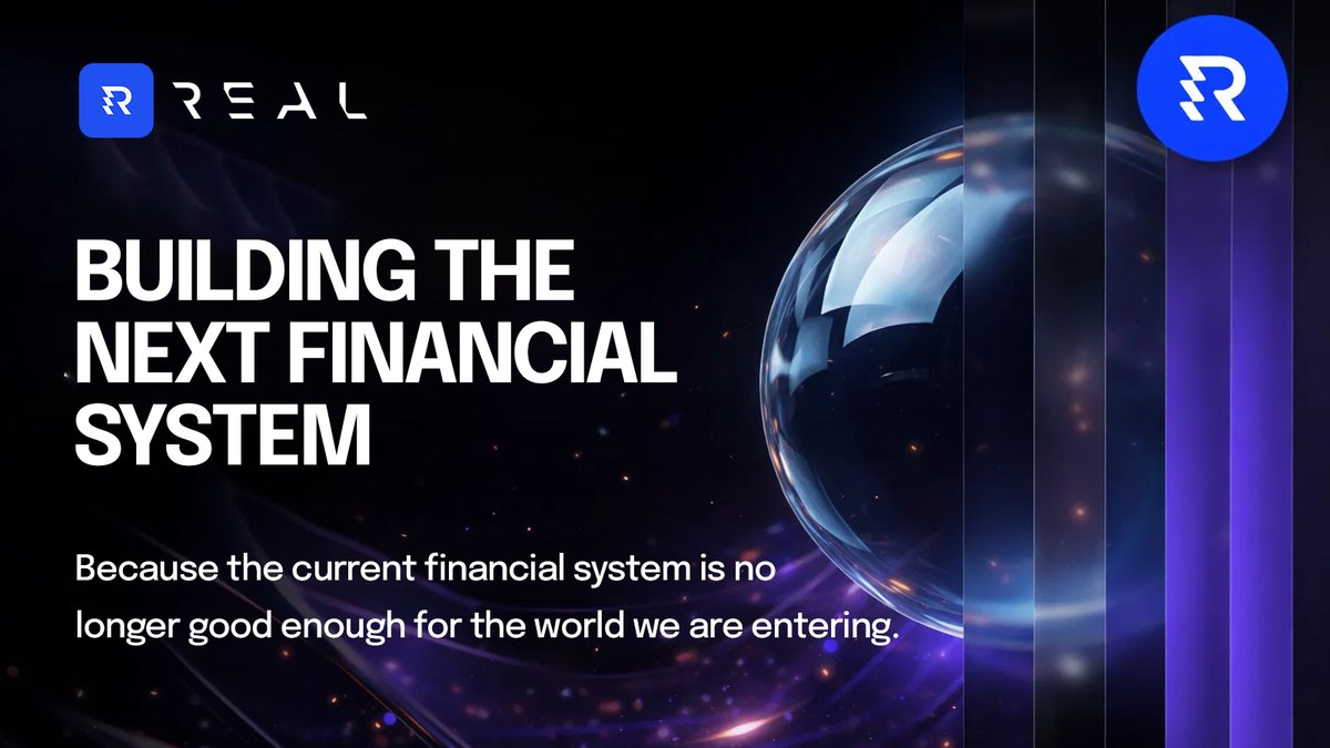 The current financial system was not built for the world we are entering.

Too many people are locked out.
Too much capital is trapped.
Too many opportunities are limited to the few.
REAL is building for a different future.
A future where ownership moves as easily as information.