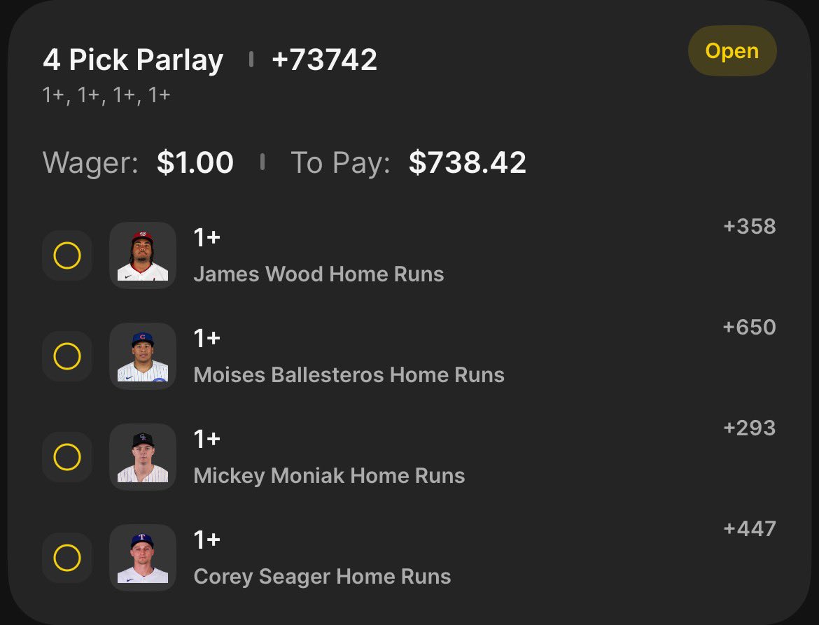 BoostedGoyBets's tweet photo. 🔥🔥🔥Fuck it here’s all my DEBT MAKING PARLAYS 🔥🔥🔥
THE WALL HAS FORSAKEN THEE
#SportsBetting #BettingTwitter #GamblingTwitter #SportsPicks #BettingTips #FreePicks #LockOfTheDay #BestBets #PicksDaily #SportsBettor https://t.co/kvrgEpb7ej