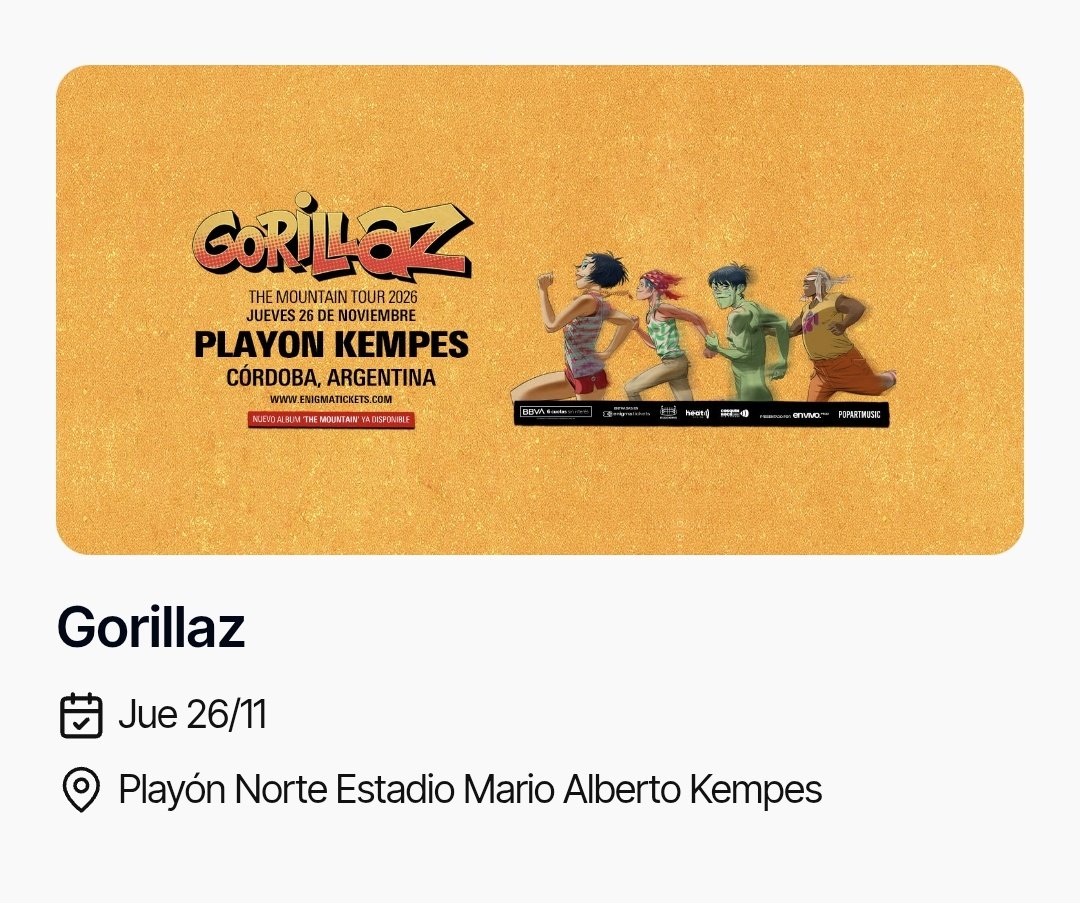 Gorillaz Argentina 🇦🇷 tweet media