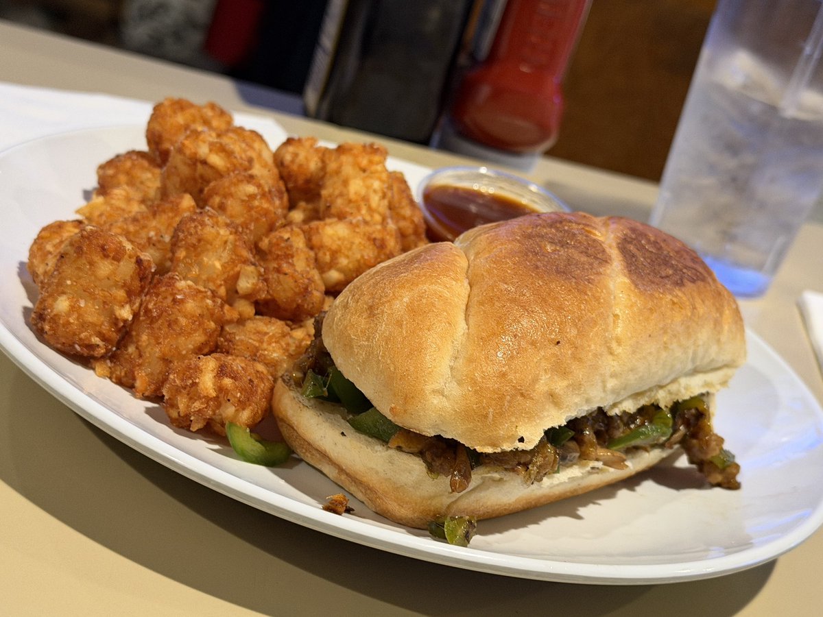 14850dining's tweet photo. Did you hear? Uncle Joe’s Grill &amp; Sports Bar is now open for lunch on Thursdays and Fridays! Several $10 options include combos and lunch-size versions of their usual big sandwiches, like this mini Philly Sub! Salads, too, if you lean lighter at lunchtime. https://t.co/Tx0KACjicQ