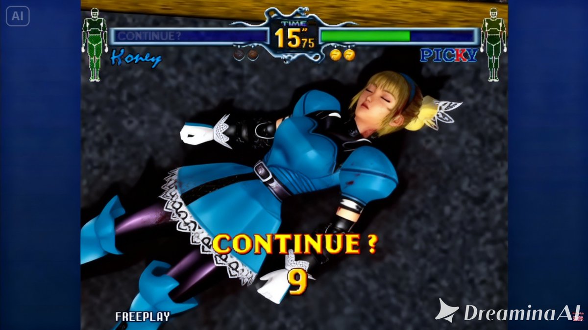 Honey!! ハニー Loses. Candy fighting Vipers ファイティングバイパーズ blue costume 2 is ...