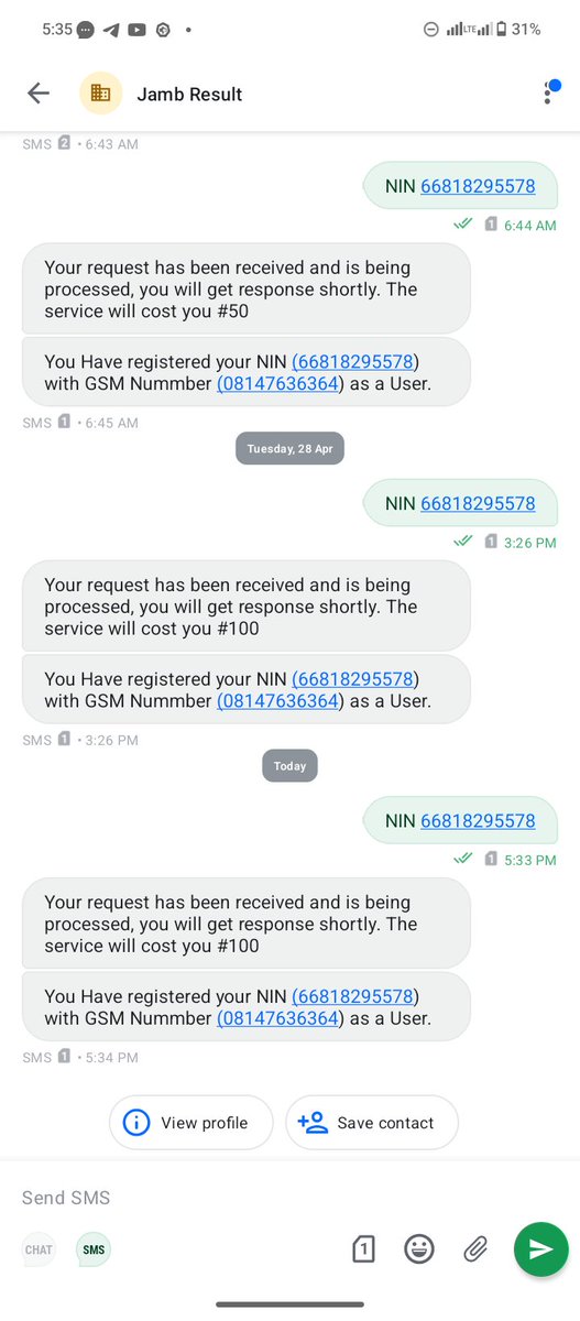 proff_official's tweet photo. Hello @JAMBHQ,

I urgently need help with my Direct Entry registration. My NIN was previously used to register as a CBT USER years ago, and now the system won’t allow me generate a profile code for DE registration. https://t.co/GD34Mlsxnp
