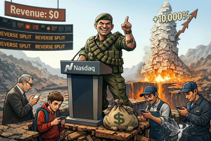 FugaziResearch's tweet photo. $SMX 🗑️ is going full Israeli Commando again 

Split #9 hits May 11, a 20:1 reverse split. 

We called this in December. Dilute, split, repeat. 

ZERO revenue &amp; $100 Million in losses. 

Told You So. 
Click for our full report ⬇️

https://t.co/n3eHWn6M71 https://t.co/p1cYigiP91
