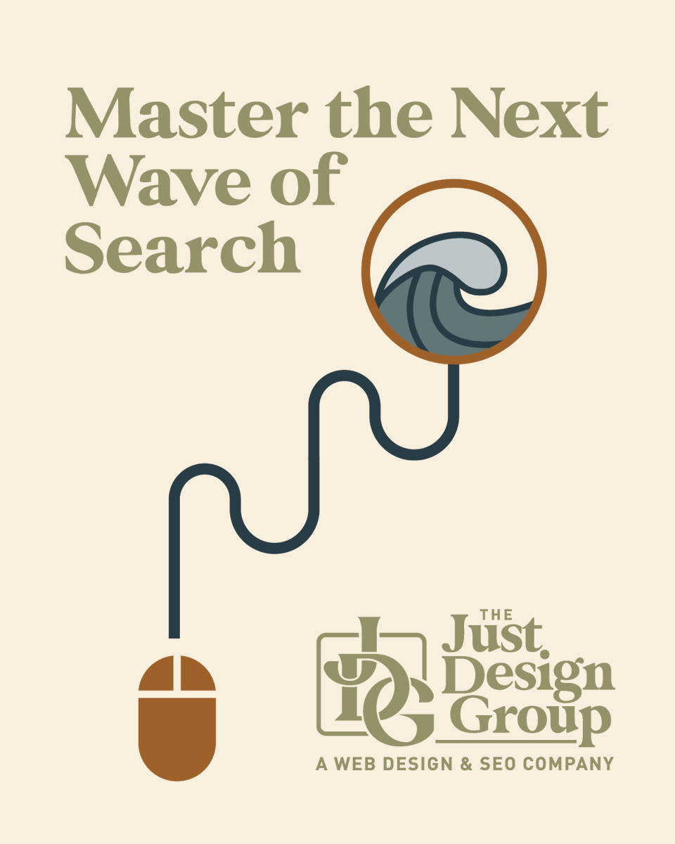 TheJustDesignGr's tweet photo. Search is evolving quickly, &amp; traditional SEO alone can’t keep up.

Optimizing for voice &amp; visual search helps brands appear in featured snippets, local results, &amp; visual search listings, creating a real competitive edge. Call or visit https://t.co/hp6MaY04KR to learn more. https://t.co/SHSDZLVKGU