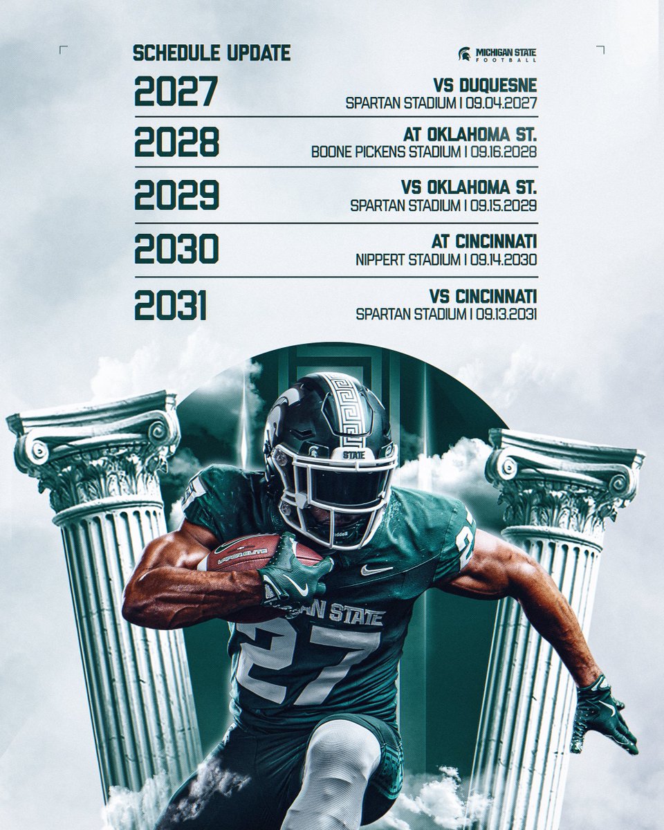 Michigan State Football tweet media
