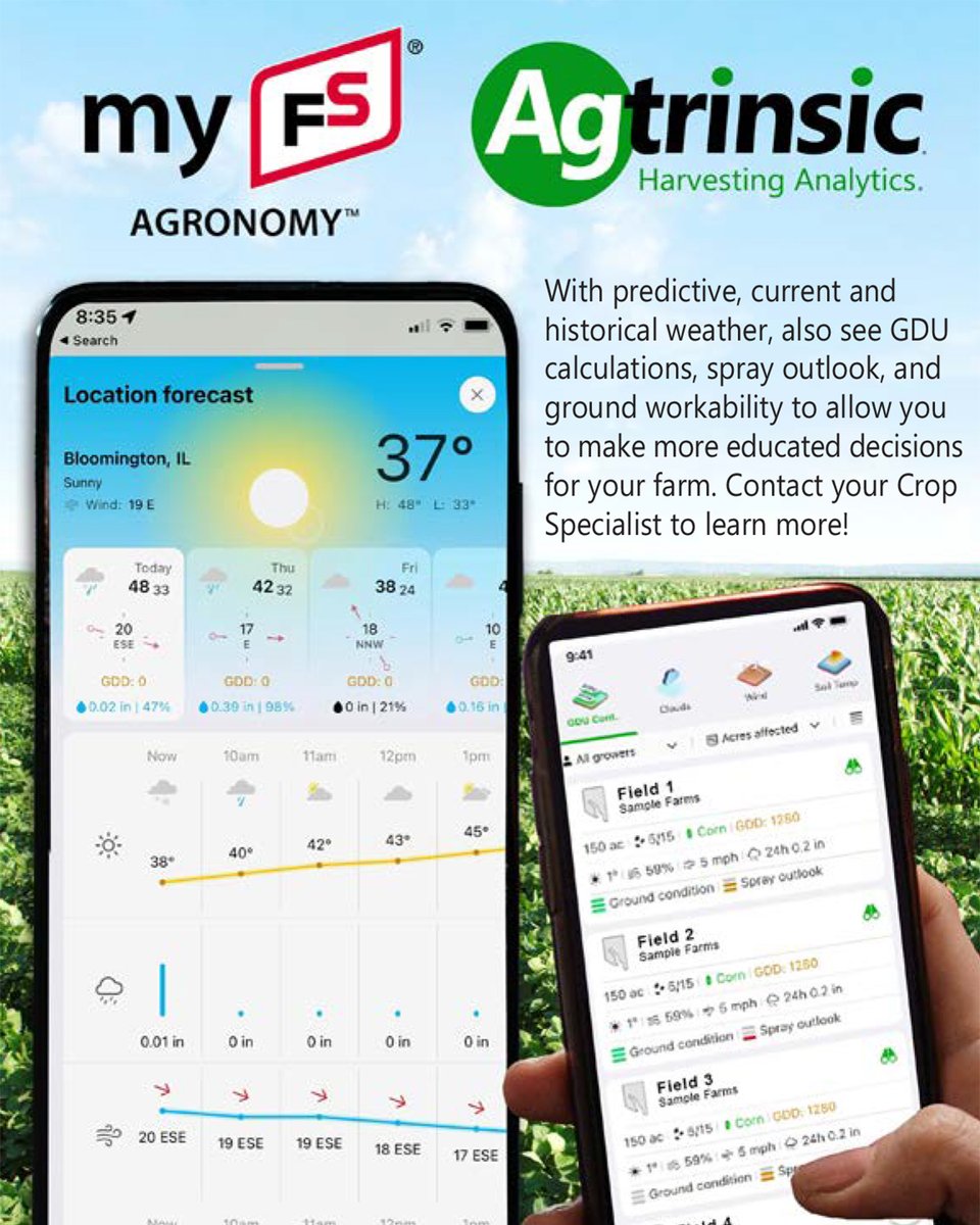 agtrinsic's tweet photo. Contact your FS Crop Specialist to find out the benefits of using myFS Agronomy powered by Agtrinsic! https://t.co/0WrCaI3YyM https://t.co/AVl3B799MV