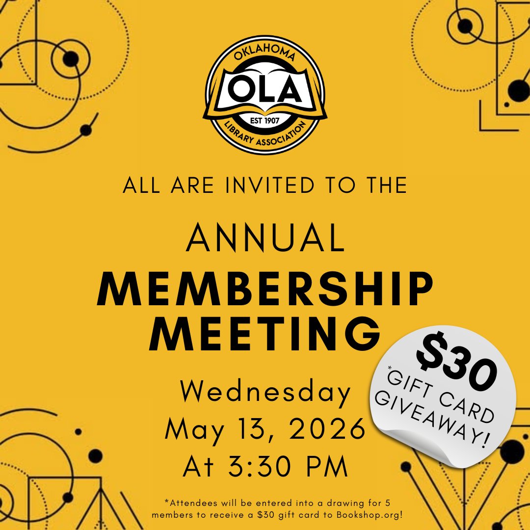 Oklahoma Library Association tweet media