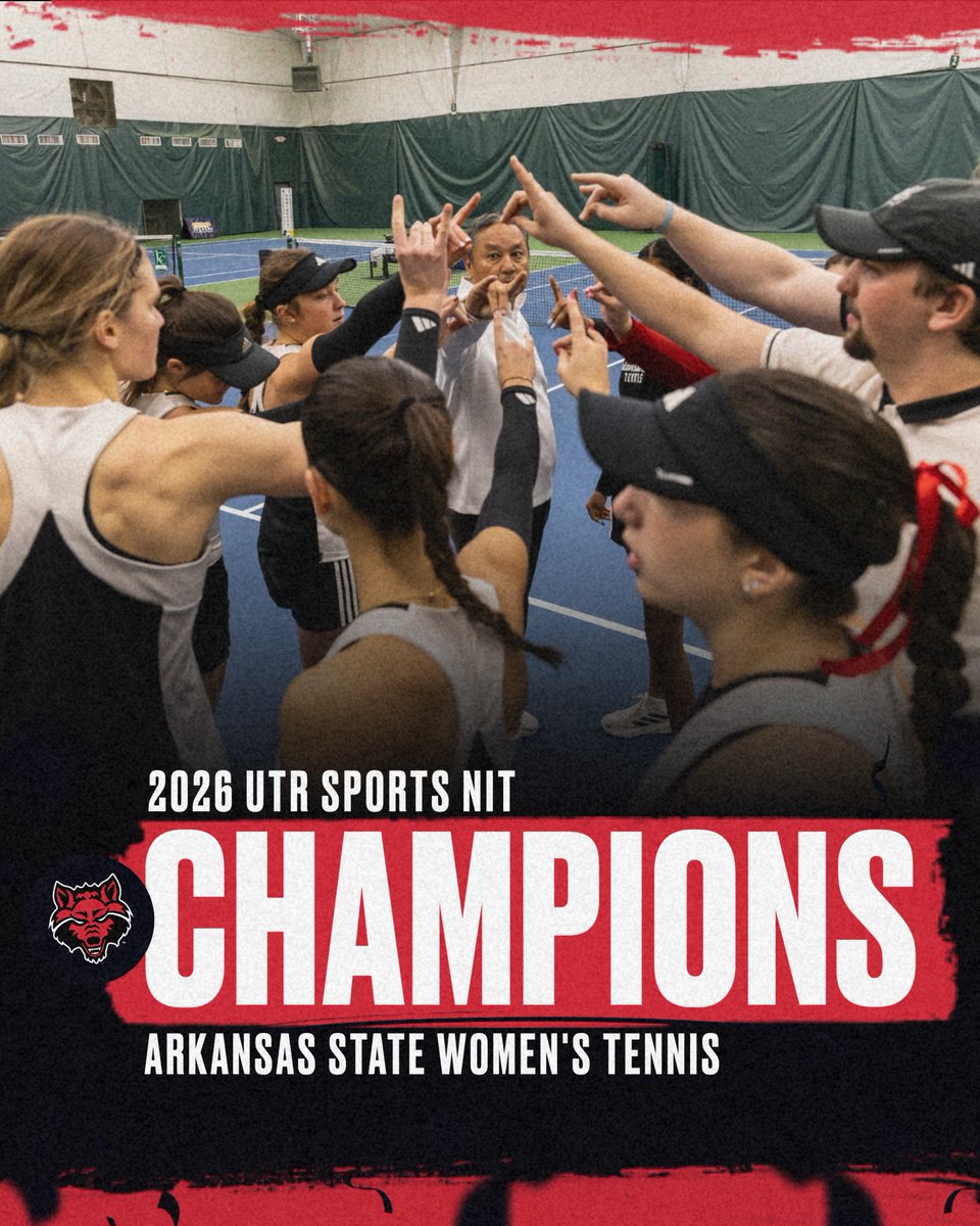 Arkansas State Red Wolves Tennis tweet media