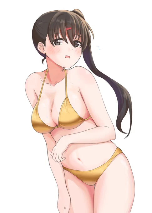 そんなに水着の絵ばかり描いて……