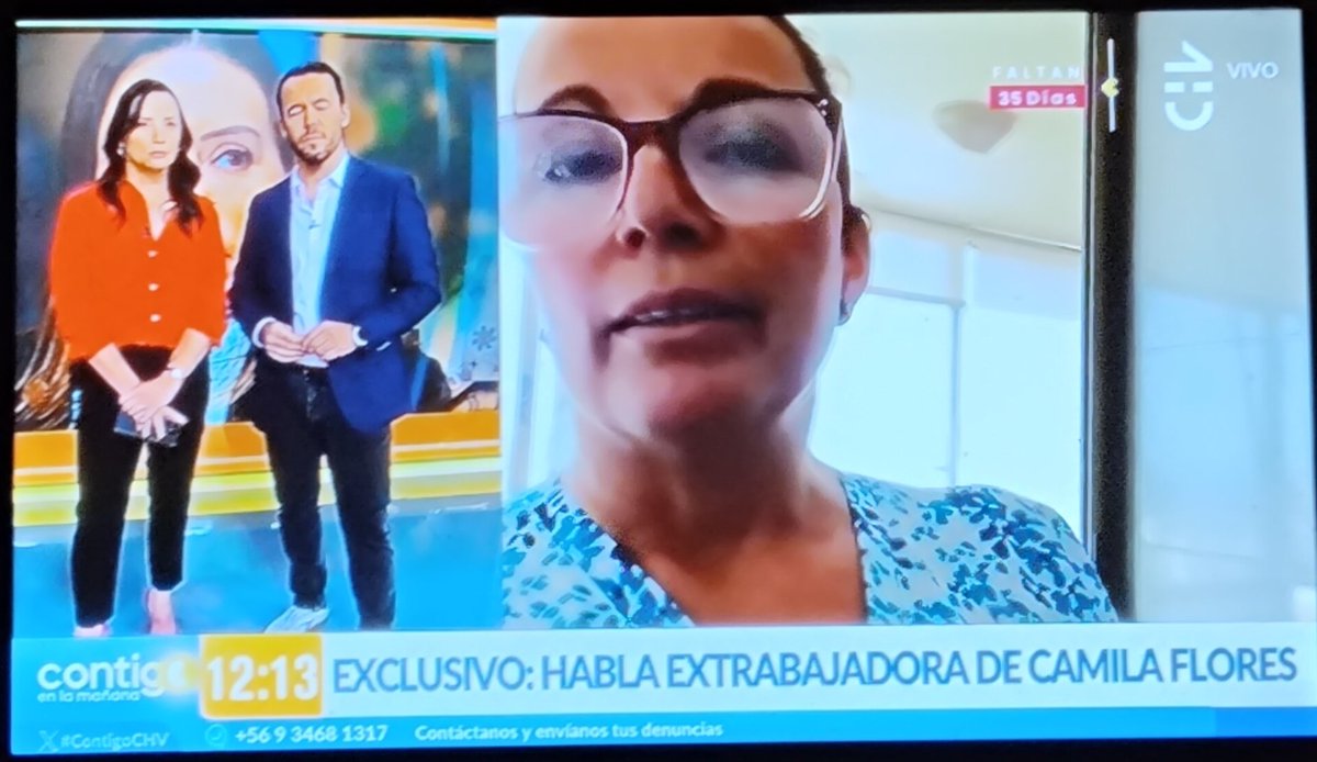Linda vida de la PATRIOTA <a href="/Cami_FloresO/">Camila Flores Oporto 🇨🇱</a> tenía 3 nanas más una encargada del personal,todo a costa de la cuota flores ..
Le cortaba la cola a los asesores.
Todas las empleadas eran ex funcionarias de la Armada .
Hoy la Derecha anda mutis